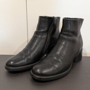 Ecco Sculpted LX 35 Black Boots, 39, 8-8.5, Women